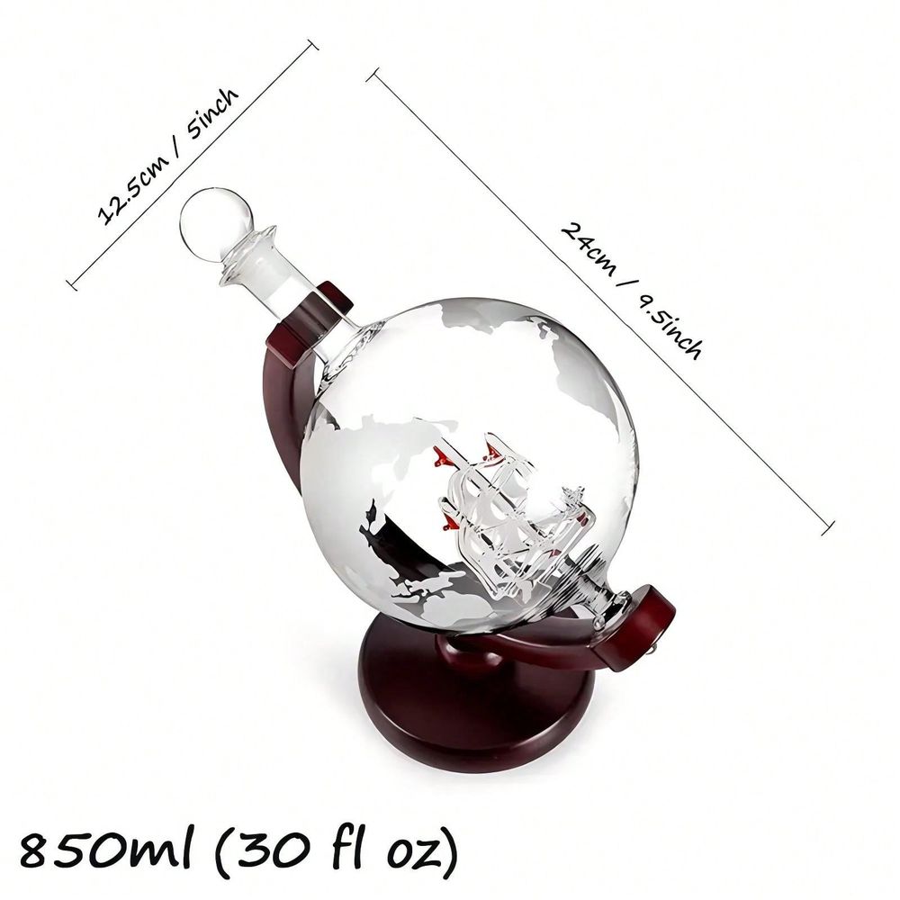 Decanter Sets For Men, Whiskey - Decanter Globe Set のレビューと価格