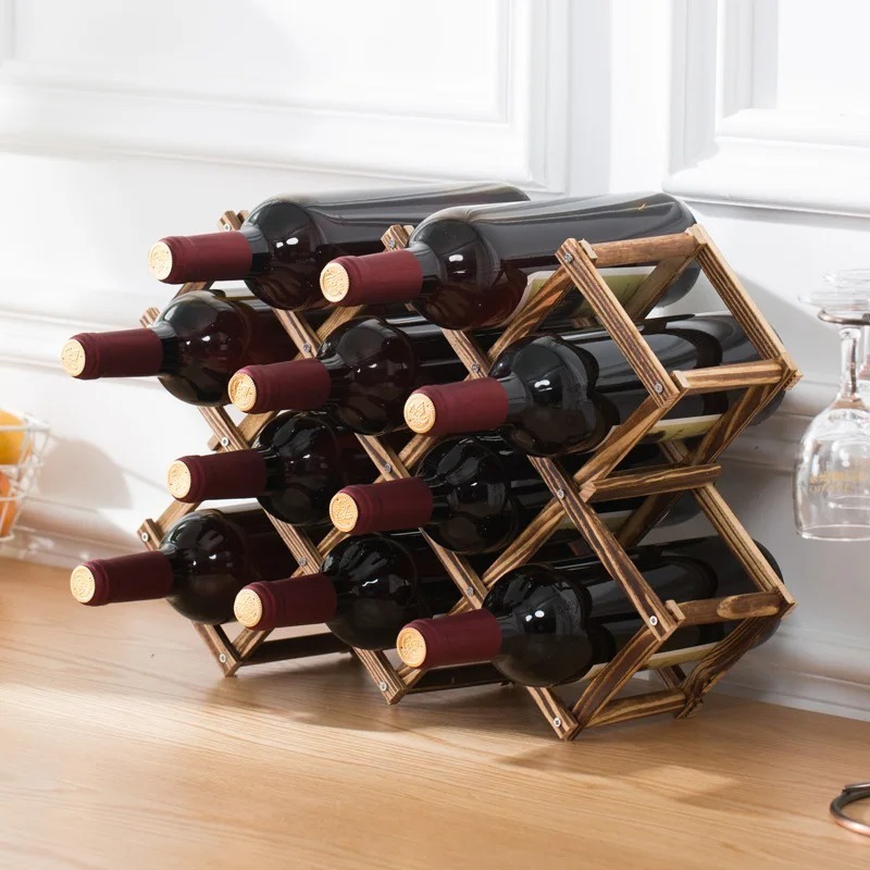 Stackable Wine Storage Shelves - Home Bar Shelves のレビューと価格