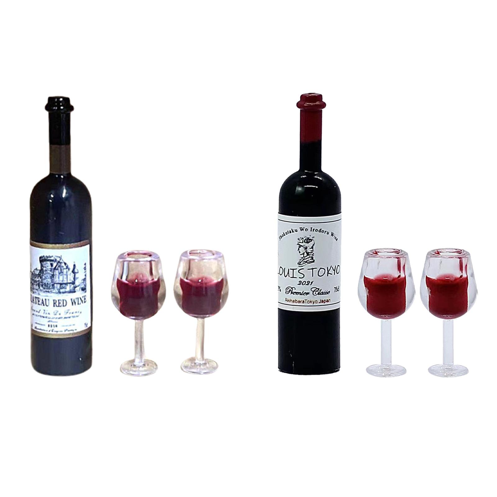 1/12 Scale Dollhouse Wine Bott - Home Bar Supplies のレビューと価格