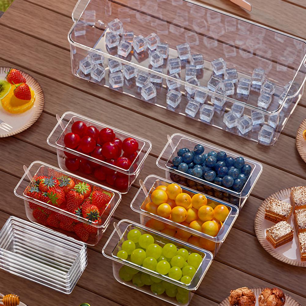 Taco Bar Serving Set for Party - Garnish Tray Set のレビューと価格