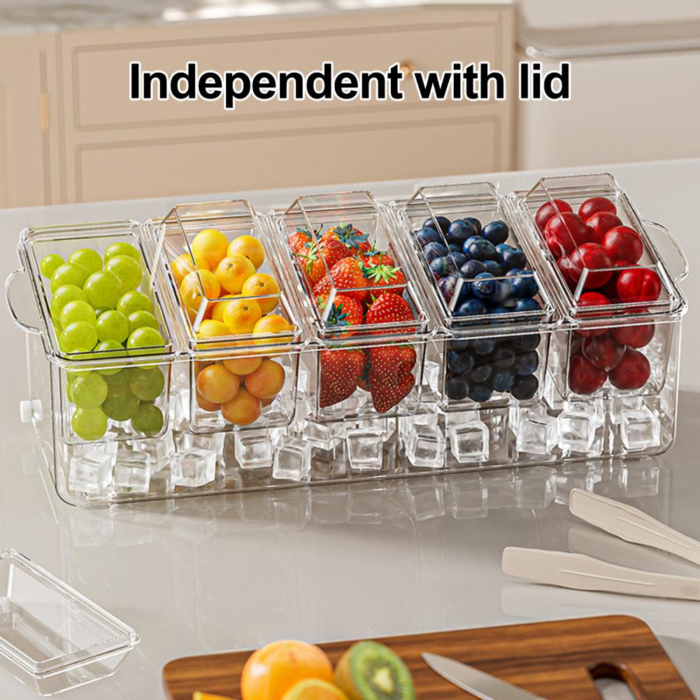 Taco Bar Serving Set for Party - Garnish Tray Set のレビューと価格