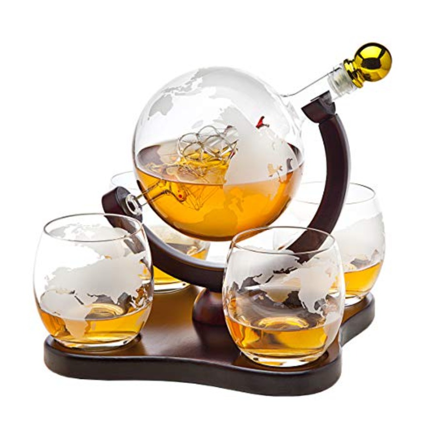 Whiskey Decanter Globe Set wit - Decanter Globe Set のレビューと価格