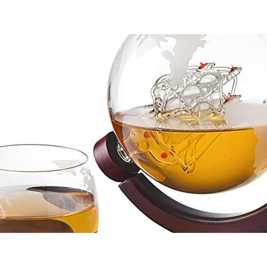Whiskey Decanter Globe Set wit - Decanter Globe Set のレビューと価格