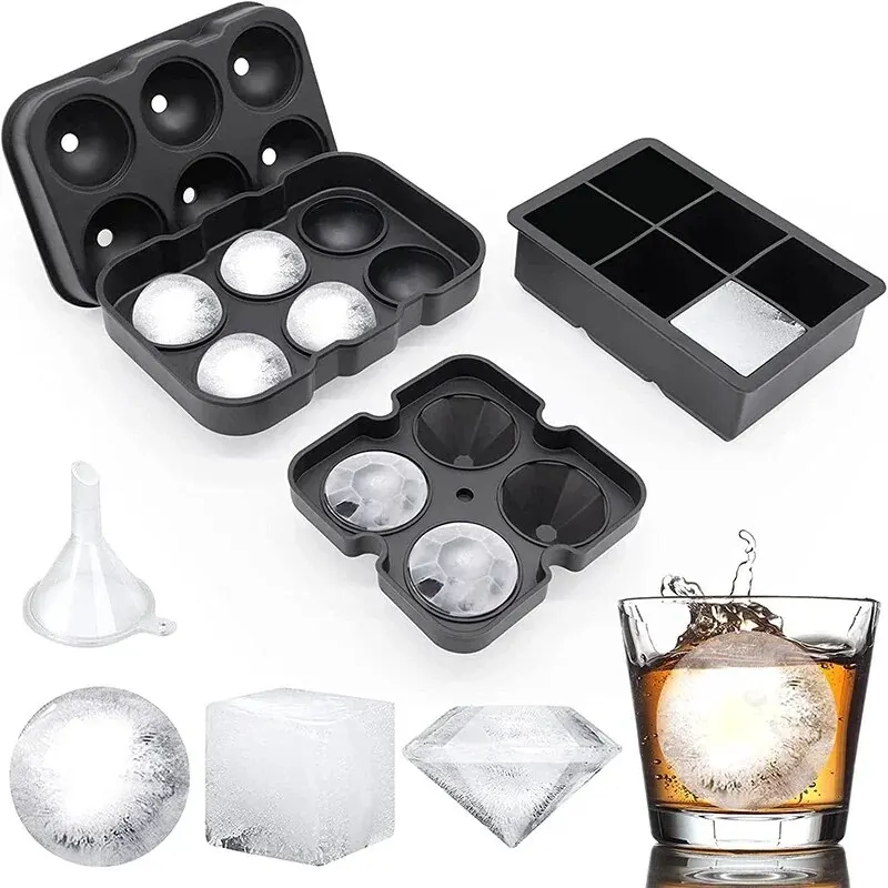 1pc Ice Cube Trays Silicone Ic - Ice Mold Sphere のレビューと価格