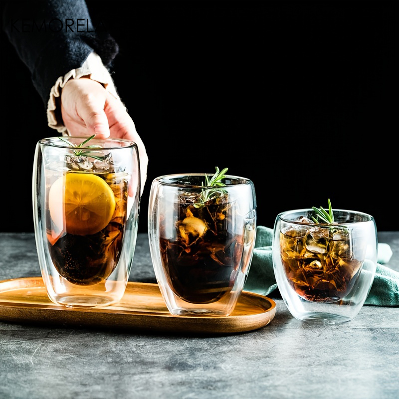 1PCS Heat-Resistant Double Wal - Highball Glass Set のレビューと価格