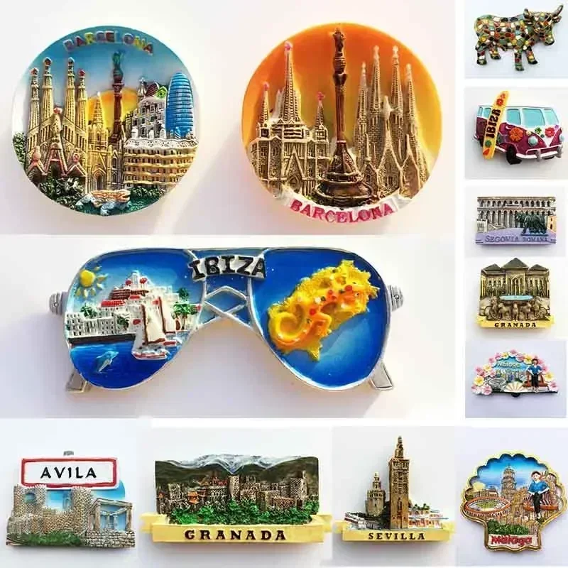 Barcelona Spain Fridge Magnets - Home Barcelona のレビューと価格