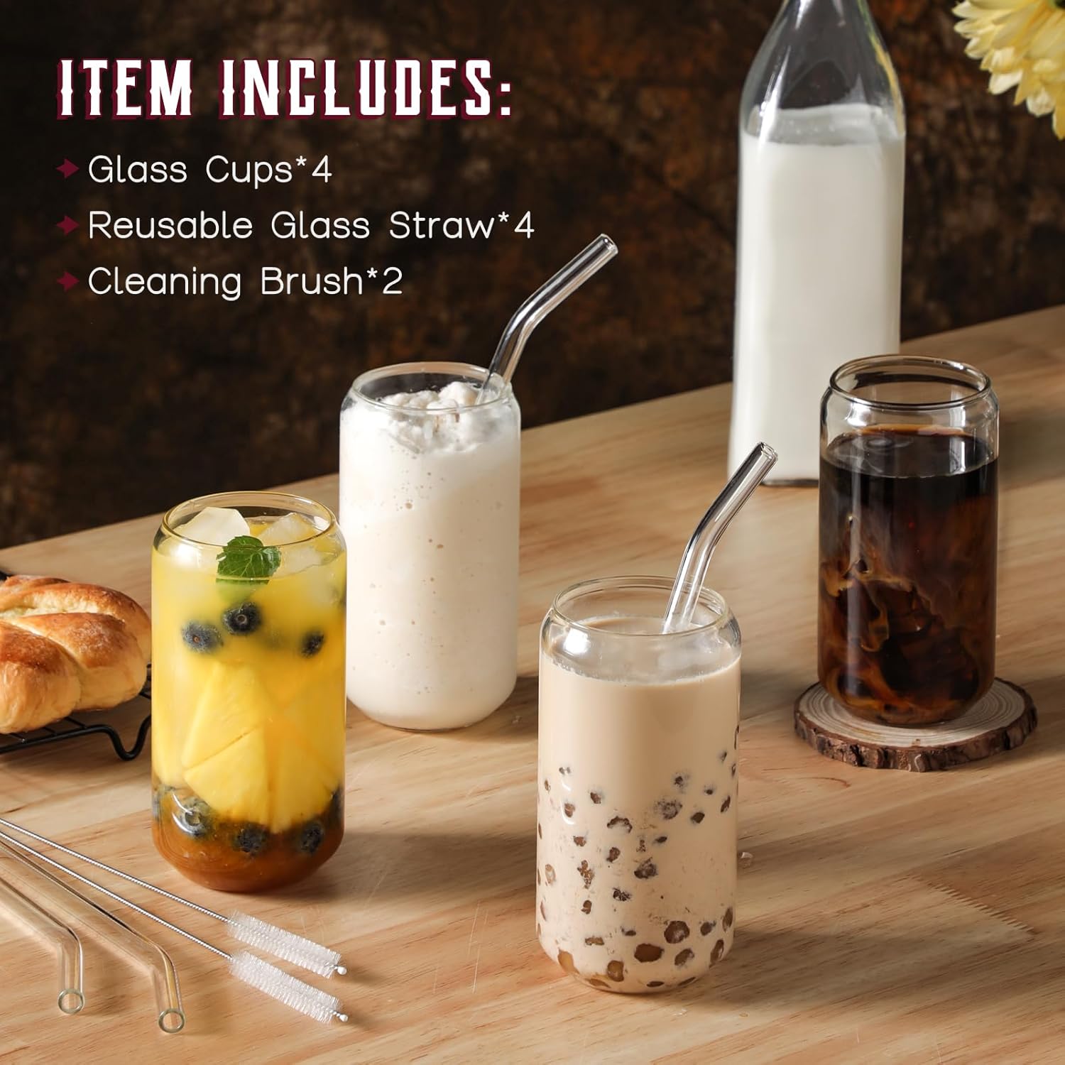 16oz Highball Glasses Set with - Highball Glass Set のレビューと価格